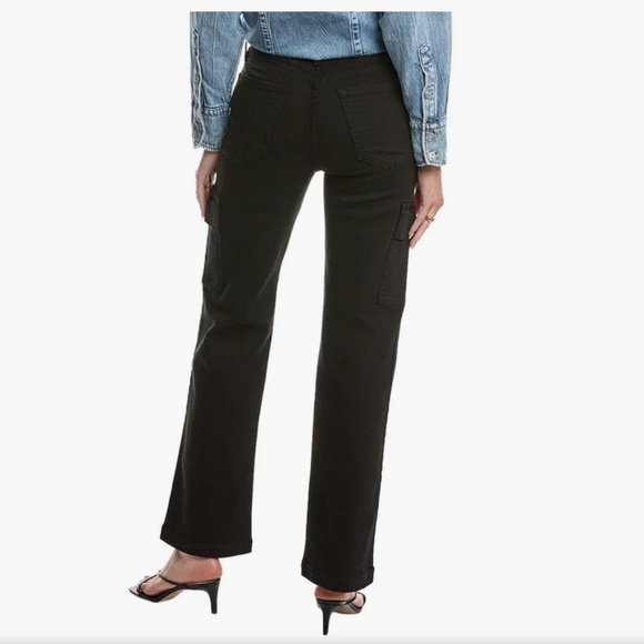 NWOT Mother Straight Up Rambler Cargo Skimp in Pitch (black) - Picture 3 of 10